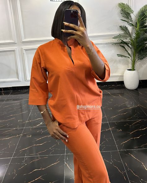 SIMI SET ✨ SHORTS SET: 33,000 TROUSER SET: N36,000 SHORTS ONLY: N16,000 PANTS ONLY: N19,000 Processing period Within Lagos : 10 WORKING DAYS Other states: 13 WORKING DAYS Outside Nigeria: 15-20 WORKING DAYS Please check our size chart before placing orders 💕 Trending Two Piece Outfits, Two Piece Outfits Pants Casual, 2piece Outfits Pants, 2 Piece Outfit Set Pants, Dress Pro, Casual Work Attire, 2piece Outfits, Cheesy Quotes, Two Piece Pants Set