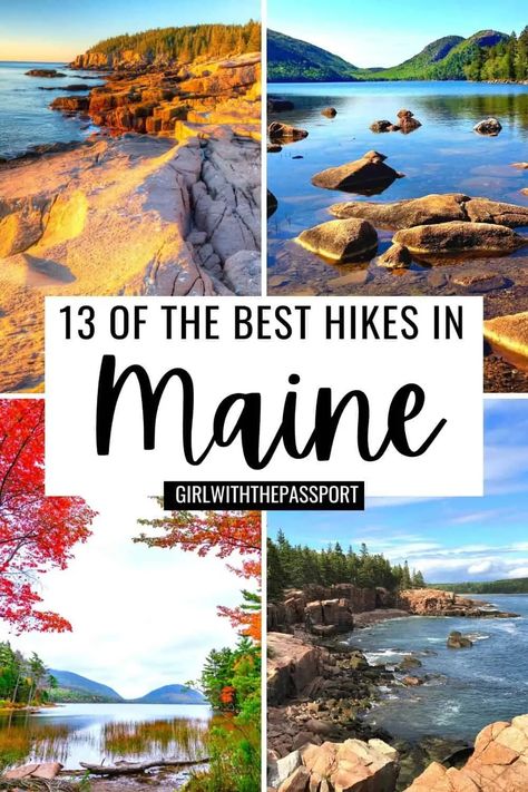 Places To Visit In Maine, Maine Hiking, Travel Maine, Maine Road Trip, Baxter State Park, Visit Maine, New England Road Trip, East Coast Road Trip, Maine Vacation