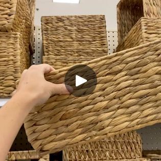 Basket DIY Ideas | basket | Why everyone's suddenly buying Target wicker baskets | By DIY with Hometalk | Head to your local thrift store
to pick up a woven wicker or Raton Basket. Start this
project with a paint brush and some white paint to dry brush
all over the basket surface to give it an aged look. Take a
longer piece of jute rope and separate the weave on the
bottom or cut through it to feed the rope through. Tie a
knot on the inner part of the basket. Get battery operated
puck lights with a remote off of Amazon. Two strips of
gorilla tape. Place the puck light on the inner part of the
bottom of the basket. There you have it. A cheap way to create
your own easy DIY boho outdoor pendant light for your home for
less than ten dollars. Step number one, have this folk art
acrylic craft p Basket Diy Ideas, Cane Baskets, Outdoor Pendant Light, Basket Diy, Boho Outdoor, Tie A Knot, Local Thrift Stores, Puck Lights, Acrylic Craft Paint