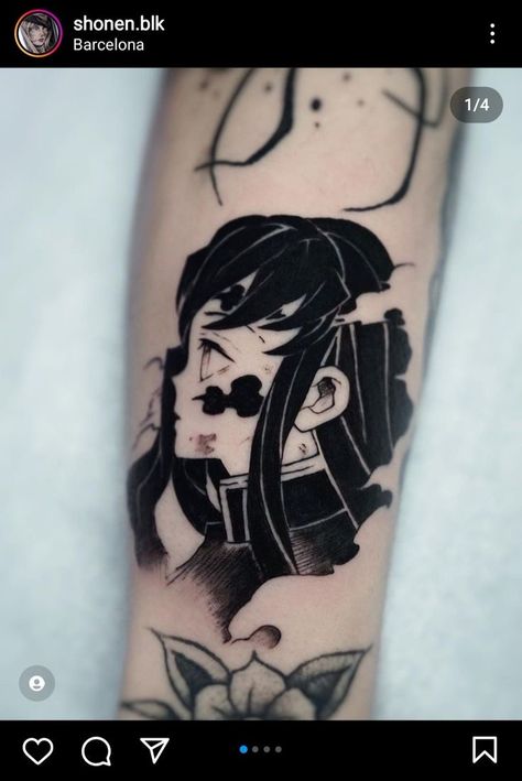 Muichiro Tattoo Ideas, Muichiro Tattoo, Demon Art Tattoo, Demon Slayer Muichiro, Mist Hashira, Slayer Tattoo, Simple Arm Tattoos, M Tattoos, Mark Tattoo