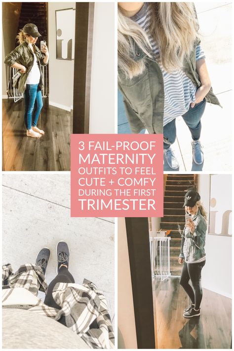 First Trimester Fashion, Maternity Clothes First Trimester, Comfy Maternity Outfits, Maternity Outfit Ideas, Positive Pregnancy Test, 1st Trimester, Maternity Outfit, Cute Maternity Outfits, Maternity Outfits