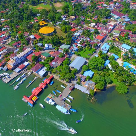 Livingston, Izabal, Guatemala Livingston Guatemala, Drone Pictures, Livingston, Central America, Guatemala, Architecture, Water, Travel