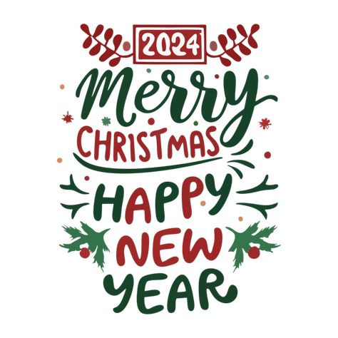 Merry Christmas Happy New Year 2024, Merry Christmas And Happy New Year 2024, Merry Christmas 2024, Happy New Year Typography, New Year Typography, Happy New Year Text, Happy New Year Vector, New Year Text, New Year Background