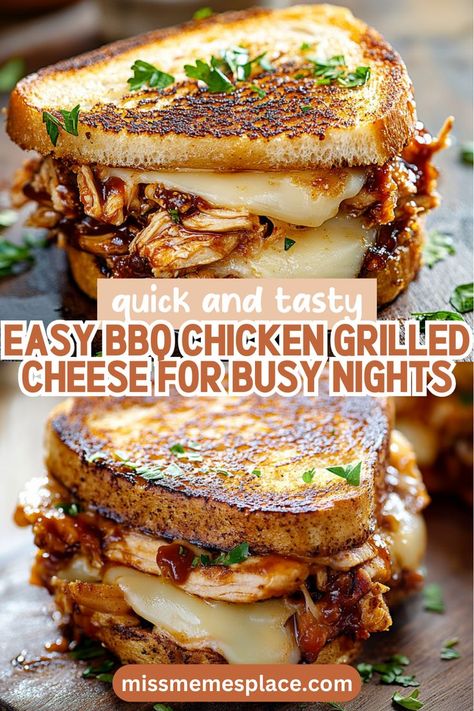 Dinners With Bbq Sauce, Lunch Ideas With Grilled Chicken, Shredded Bbq Chicken Ideas, Shredded Chicken Meals Easy, Shredded Chicken Grilled Cheese, Grilled Chicken Recipes For Dinner, Chicken Grill Recipes, Shredded Barbecue Chicken, Bbq Chicken Grilled Cheese