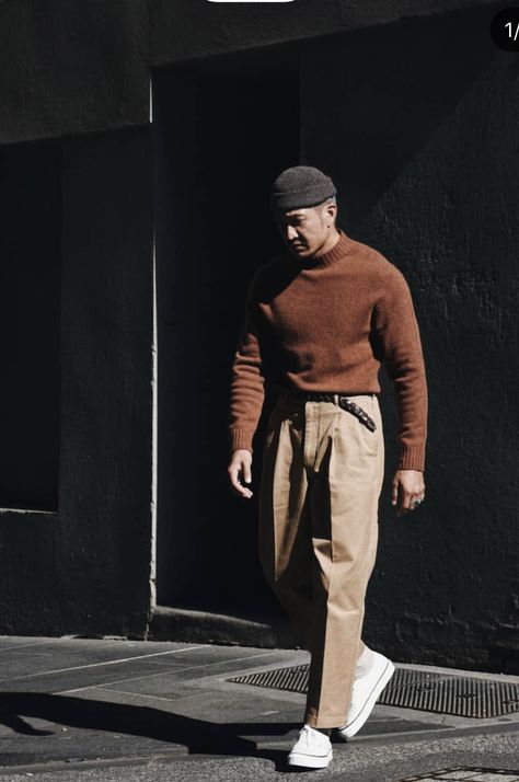 Mens Modern Style, Utilitarian Fashion Street Style, Minimal Aesthetic Outfits Men, Portugal Fashion Fall, Mens Fall Outfits 2024, Fall Outfits 2023 Men, Gen Z Fashion Men, Wisdom Kaye Outfits, Dress Pants With Sneakers