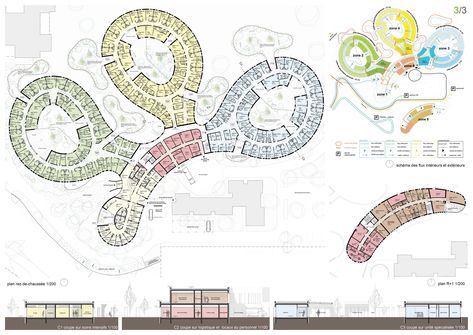 Psychiatric Hospital Floor Plan, Psychiatric Hospital Architecture, Hospital Master Plan, Hospital Plan, Hospital Floor Plan, Hospital Plans, Modern Hospital, Ayurveda Hospital, Psychiatric Ward