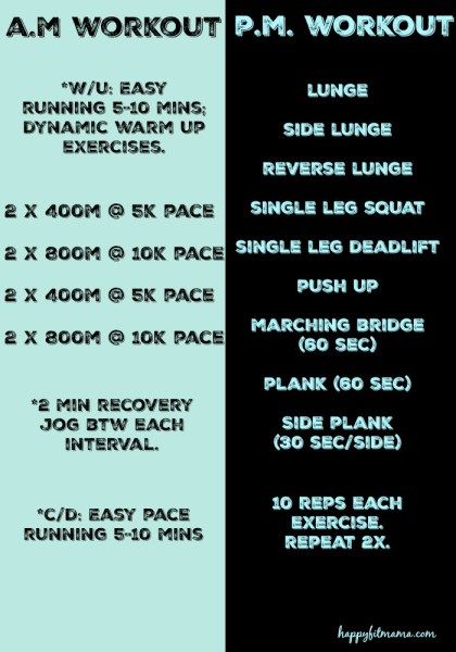 2 A Day Workouts, Two A Day Workouts, Am Workout, Workouts For Runners, Lunge Workout, Track Training, Runners Workout, Workout Wednesday, Dynamic Warm Up