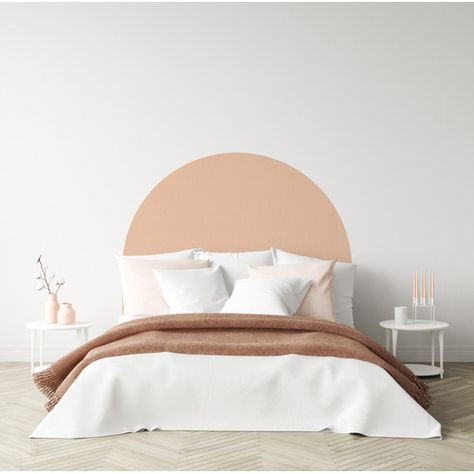 Sandy Clay Reusable Headboard Decal | Temple & Webster