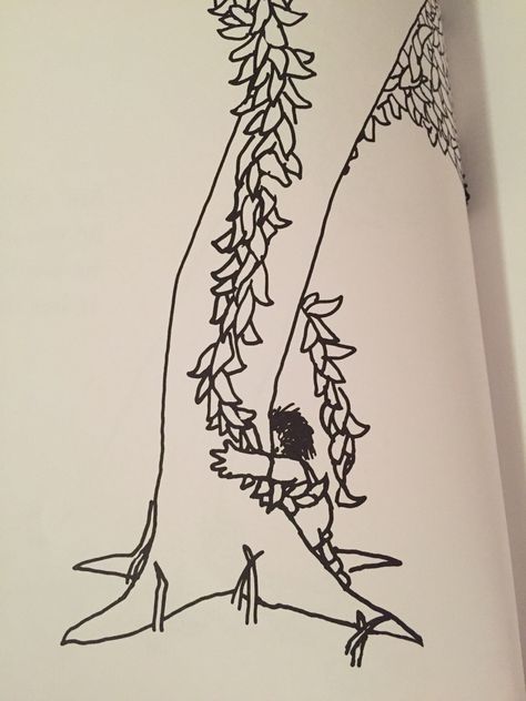 The Giving Tree Tattoo Small, The Giving Tree Tattoo Ideas, The Giving Tree Illustrations, The Giving Tree Art, The Giving Tree Tattoo, Giving Tree Tattoo, I Want A Tattoo, Giving Tree Tattoos, Tree Doodle