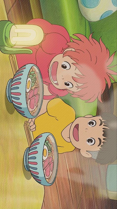 Ponyo And Sasuke Wallpaper, Wallpaper Iphone Studio Ghibli, Ghibli Background, Studio Ghibli Tattoo, Studio Ghibli Background, Ghibli Tattoo, Ghibli Studio, Cocoppa Wallpaper, Cute Laptop Wallpaper