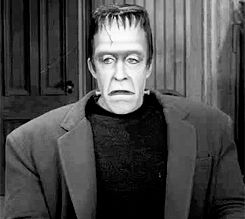 Well I Never! GIF - Nope Frankenstein - Discover & Share GIFs Herman Monster, Munster Family, Munsters Tv Show, I Dream Of Genie, Herman Munster, The Munster, Cartoon Rappers, Lily Munster, Halloween Humor