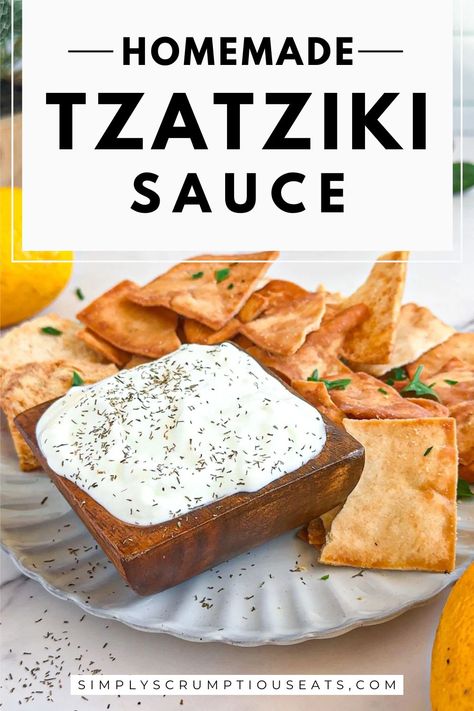 Tzatziki Sauce Tizekki Sauce, Taziki Sauce Recipe, Taziki Sauce, Vegan Greek Yogurt, Homemade Peanut Sauce, Cocktail Sauce Recipe, Tzatziki Sauce Recipe, Cajun Butter, Homemade Tzatziki Sauce