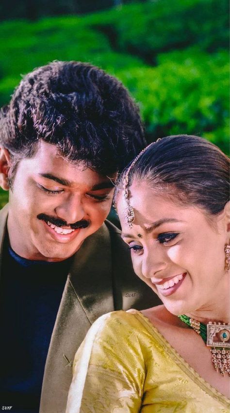 Vijay Simran Hd Images, Thullatha Manamum Thullum Photos, Vijay Movie Images, Simran Actress, Music Festival Aesthetic, Indian Wedding Photography Poses, Cute Couples Photography, Wedding Couple Poses Photography, Wedding Couple Poses