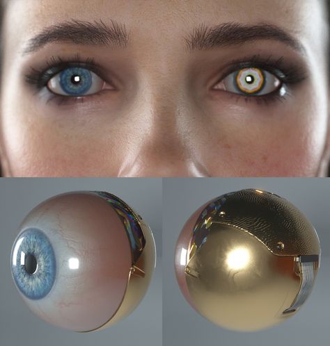 ArtStation - NeurO-Optics - Bionic Optic Implants Cybernetic Implant Concept Art, Cybernetic Eye Concept Art, Robot Eyes Cyborgs, Cyberpunk Face Implant, Bionic Human, Cybernetic Augmentation, Cybernetic Eye, Cybernetic Implants, Robot Eyes