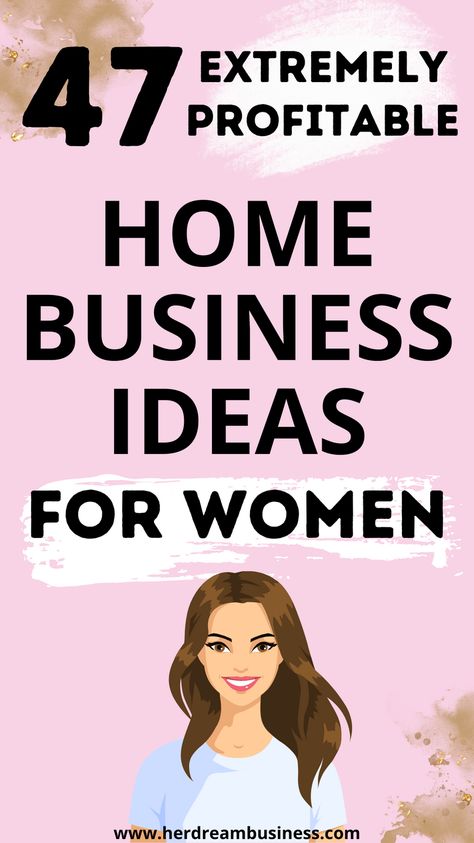 Want to make money from home but can't find a remote job? Then here are 47 home business ideas for women. All these small business ideas are for beginners, so you don't need any qualifications. Just learn as you go. Click here to find out how... Home Business Ideas For Women, Business For Women, Profitable Business Ideas, Business Ideas For Women, Home Business Ideas, Small Scale Business, Ways To Make Extra Money, Best Home Business, Best Business Ideas