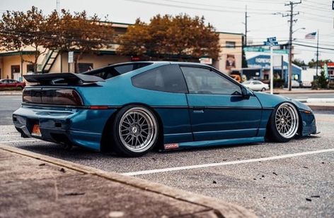 Rad Racer — Pontiac Fiero GT Pontiac Fiero Custom, Widebody Cars, Fiero Gt, Pontiac Fiero Gt, Rad Racer, Benz 190e, Mercedes Benz 190e, Stanced Cars, Pontiac Fiero