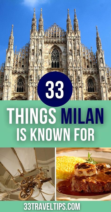 What is Milan known for Los Angeles Travel Guide, Italy Destinations, Things To Do In Italy, Los Angeles Travel, Italy Itinerary, City Vacation, Italy Travel Tips, Italy Travel Guide, Europe Travel Guide