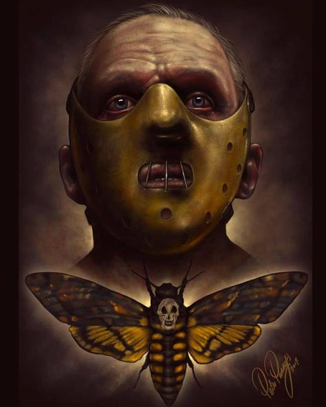 🎬 The Silence of the Lambs (1991) -Director: Jonathan Demme Pubg Icon, Freddy Krueger Art, Horror Movie Tattoos, The Silence Of The Lambs, Horror Drawing, Evil Eye Art, Silence Of The Lambs, Horror Villains, Horror Movie Icons