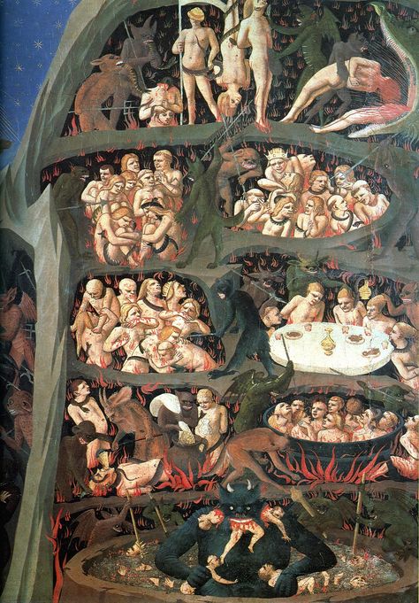 The Last Judgement, The Last Judgment, Fra Angelico, Arte Alien, A4 Poster, Medieval Art, Painting Reproductions, Vintage Artwork, Religious Art