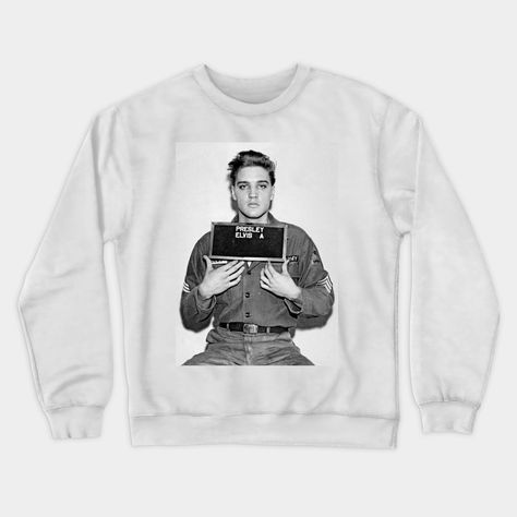 Elvis Sweatshirt, Bday Gift, Gift List, Sweatshirt Designs, Elvis Presley, Crewneck Sweatshirt, Crew Neck Sweatshirt, Graphic Sweatshirt, Crew Neck