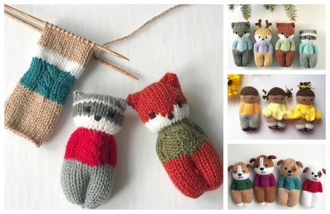 Pocket Buddies Knitting, Dude Dolls Knitting Pattern, Easy Toy Knitting Patterns Free, Easy Knit Toys, Easy Knitted Toys Free Patterns, Izzy Dolls Free Pattern Tutorials, Izzy Dolls Free Pattern, Knit Toys Free Pattern, Knitting Toys Easy