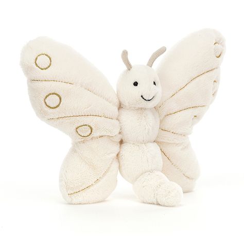 Winter Butterfly, Jellycat Stuffed Animals, Vanilla Cream, Cute Stuffed Animals, Cute Plush, Great Friends, Soft Toy, Stuffed Animals, Dinosaur Stuffed Animal