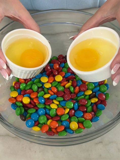 M&m Crafts, M & M Cake, M&m Cookie Cake, M&m Cookie Cake Recipe, Chocolate M&m Cake, Mnm Cake, M&m Filled Cake, Kit Kat M&m Cake, 3 Ingredient Cakes