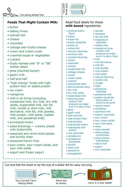 Milk Allergy - List of foods to avoid #foodallergy  #health Milk Substitute, Alpha Gal, Dairy Allergy, Milk Allergy, Quick Diet, Soy Free Recipes, Reading Food Labels, Lactose Free Diet, Peanut Allergy