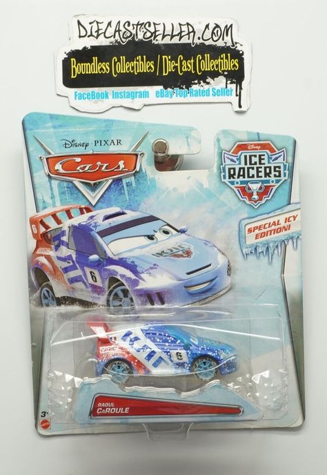 diecastseller.com Check out Boundless Collectibles for the latest Disney Pixar Cars 2014 Ice Racers! 🏎️🌟 Perfect for ages 3+, these 1:55 scale diecast cars are a must-have for any collector. #DisneyPixar #DiecastCars #Collectibles #BoundlessCollectibles #LimitedEdition #eBay #eBayStore #eBaySeller #DisneyPixarCars #Car #DisneyPixar #Diecast #Mattel #RAOULCAROULE #SHUTODOROKI #LEWISHAMILTON #DISNEYPIXARICERACERS https://ebay.us/G7RYkZ Disney Pixar Cars, Pixar Cars, Disney Cars, Own Business, Diecast Cars, Ebay Seller, Just For Fun, Disney Pixar, The Ordinary