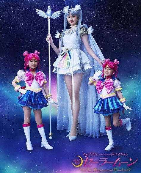 1,530 Likes, 15 Comments - 🌙Usagi Tsukino🌙 (@prettyguardian_sailormoon) on Instagram: “Sailor Cosmos and Chibi Chibi reveal for the final act in the Sailor Moon Musical, Le Mouvement…” Sailor Moon Wiki, Sailor Moon Episodes, Sailor Moon S, Sailor Moon Cosplay, Sailor Chibi Moon, Sailor Moon Manga, Sailor Uranus, Sailor Moon Character, Sailor Saturn