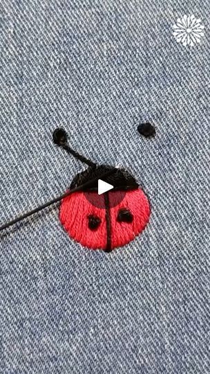 Creatively repairing a hole in jeans🐞 | Creatively repairing a hole in jeans🐞 | By DIY PandaFacebook Hole In Jeans, Herbal Shop, Sewing Hacks, Pretty Hairstyles, Sewing Projects, Projects To Try, Cross Stitch, Repair, Audio