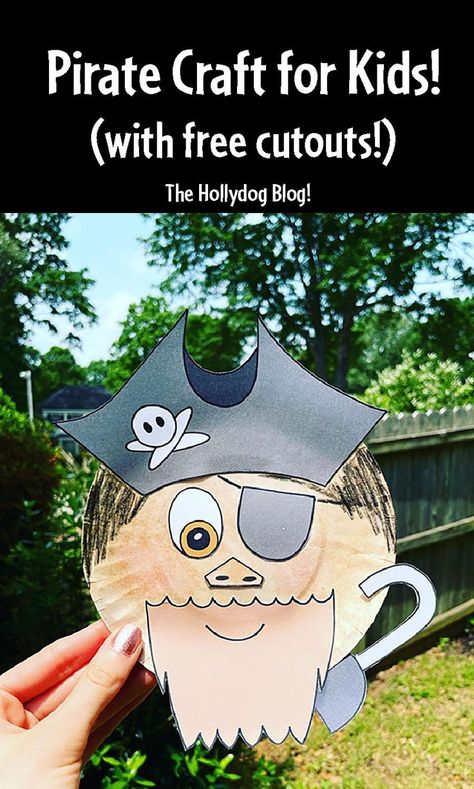 Check out one of my favorite Preschool Crafts! This Pirate Craft is great for building fine motor skills and boosting creativity! Pirate Craft | Pirate Theme | Pirate Craft for Kids | Pirate Art | Pirate Birthday Party Pirate Door, Pirate Craft, Pirate Crafts, Pirate Kids, Pirate Art, Pirate Birthday Party, Kids Print, Pirate Birthday, The Pirate