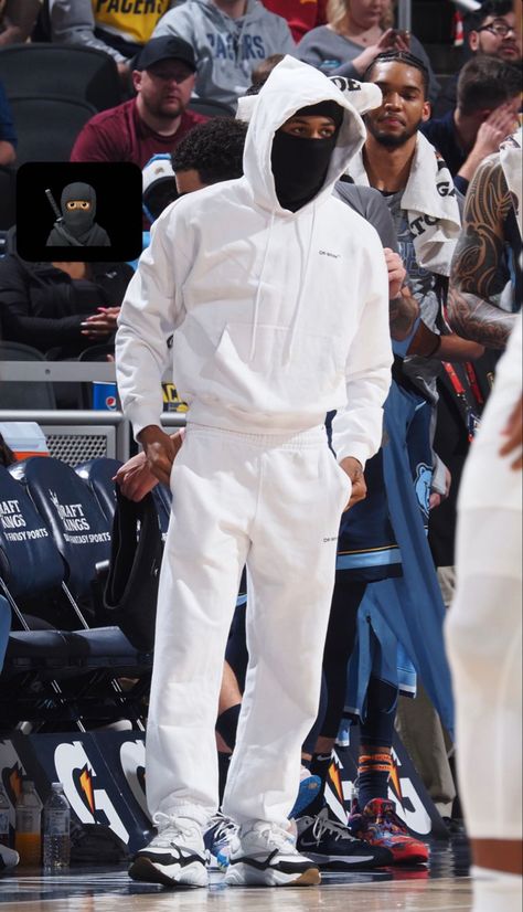 Ja Morant 🥷🏾 Ja Morant Fashion Style, Ja Morant Fashion, Ja Morant Drip, Ja Morant Outfit, Ja Morant Wallpaper Iphone, Ja Morant Aesthetic, Basketball Boyfriend, Ja Morant Style, Pants Outfit Men