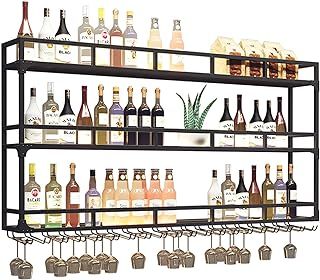 Floating Shelves Display, Shelves Display, Glass Holder, Display Storage, Stemware, Wine Rack, Floating Shelves, Liquor, Floating