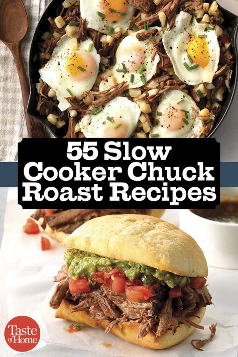 Slow Cooker Chuck Roast Recipes, Slow Cooker Chuck Roast, Chuck Roast Crock Pot Recipes, Chuck Steak Recipes, Crockpot Roast Recipes, Pot Roast Crock Pot Recipes, Chuck Roast Recipes, Cooking A Roast, Slow Cooker Roast