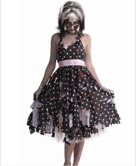 Zombie Themed party Zombie Housewife, Housewife Costume, Zombie Themed Party, Zombie Dress, Zombie Costumes, Hot Black Dress, Halloween Costumes Women Scary, Halloween Costumes Women Creative, Housewife Dress