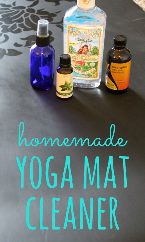 Homemade Yoga Mat Cleaner, Diy Yoga Mat Cleaner, Diy Yoga Mat, Yoga Mat Spray, Natural Yoga Mat, Yoga Mat Cleaner, Hot Yoga Mat, Diy Yoga, Talk Less