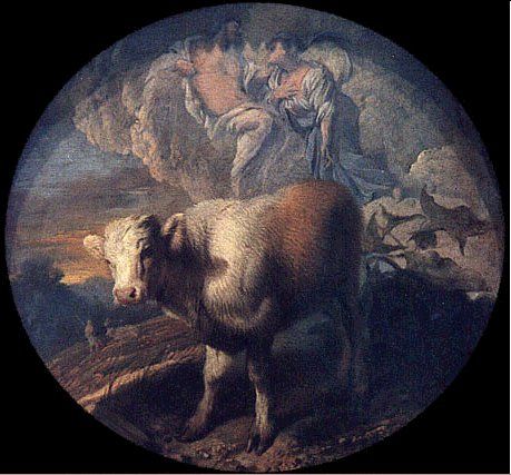 The Io Affair | VoVatia Cow Art, Greek Mythology, Ancient Greek, Custom Dog, Pet Portraits, Lion Sculpture, Cow, Statue, Art