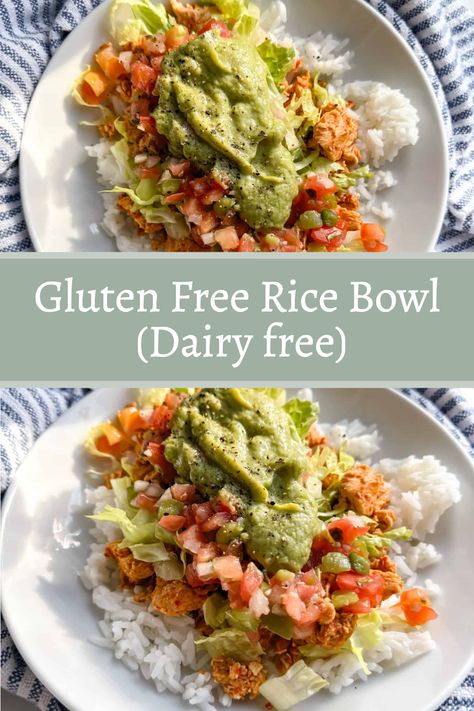 This Gluten Free Rice Bowl is your new best friend for quick, healthy, and delicious weeknight meals or meal prep. This meal is ready in under 20 minutes. All you need is just a handful of ingredients. This recipe is gluten-free and dairy-free. This recipe can be made low-carb or low-fat. You can meal prep individual bowls for grab-and-go lunches all week long. Gluten Free Brands, One Pan Dinner, Feeling Lazy, Baked Tofu, Gluten Free Rice, Prepped Lunches, Quick Weeknight Meals, Lunch To Go, Lunch Meal Prep