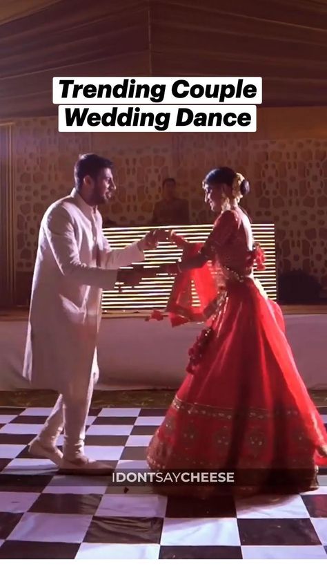 Bride Dance For Groom, Couple Dance For Sangeet, Couple Dance Wedding, Engagement Dance, Bride Groom Dance, Wedding Dance Performance, Bride And Groom Dance, Couple Dance Songs, Indian Wedding Bridesmaids