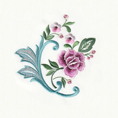 Rose Quilt, Beadwork Designs, Embroidery Motifs, Spray Adhesive, Scroll Design, Embroidery Library, Machine Embroidery Patterns, Embroidery Work, Custom Embroidery