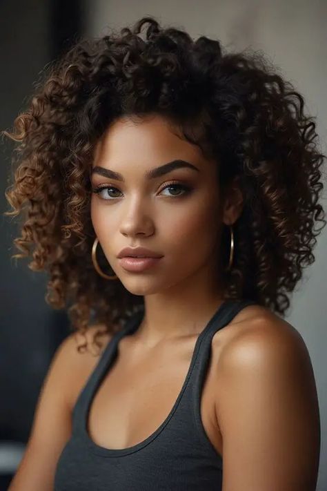 Hairstyles For Natural Hair, Curly Weave, Natural Curly Hair Cuts, Curly Crochet Hair Styles, Curly Weave Hairstyles, Quick Weave Hairstyles, Hair And Makeup Tips, Beautiful Curly Hair, Curly Hair Inspiration