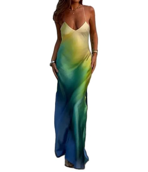 Beach Party Dress, Long Sundress, Long Slip Dress, Satin Dress Long, Long Slip, Maxi Sundress, Spaghetti Strap Maxi Dress, Mesh Maxi Dress, Fish Tail