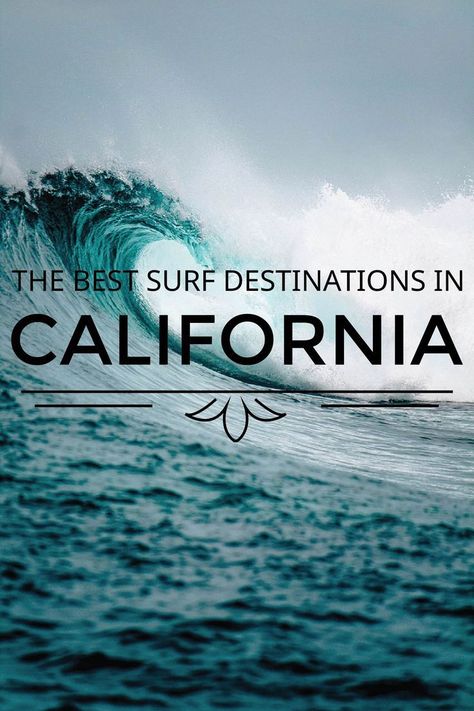 The Best Surf Destinations In California. #California #Travel #Photography #Hiking #Bucketlist #Roadtrip #TravelBlog #Adventure Surfing Clothes, Surfing Tips, Mavericks Surfing, Surf Accessories, California Surf, Surf City, Surf Trip, Photography Beach, American Travel