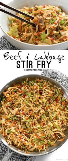 This fast and easy Beef and Cabbage Stir Fry is a filling low carb dinner with big flavor. Beef And Cabbage Stir Fry, Healthy Low Carb Dinner Recipes, Healthy Low Carb Dinner, Low Carb Dessert Recipes, Easy Low Carb Recipes, Cabbage Stir Fry, Beef And Cabbage, Boiled Egg Diet Plan, Fried Cabbage