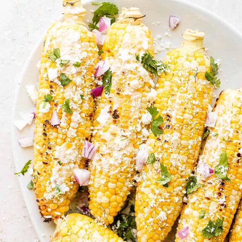 Key Lime Fudge, Pumpkin Cookies Decorated, Corn In The Oven, Labor Tips, Grilled Corn Recipes, Grilled Sweet Corn, Labor Positions, Grilled Corn On The Cob, Fourth Of July Food