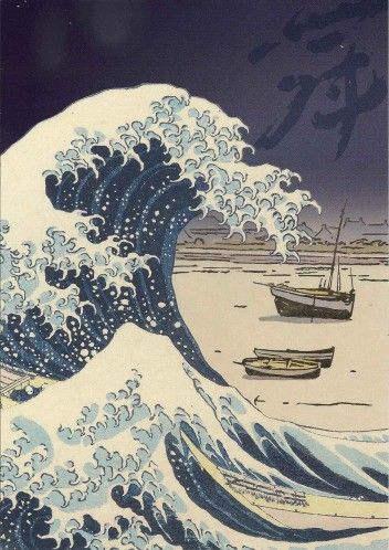 la vague Wave Drawing, Wave Poster, Christmas Aesthetic Wallpaper, Japanese Waves, The Great Wave, Great Wave Off Kanagawa, Blue Poster, Japanese Poster, Art Japonais