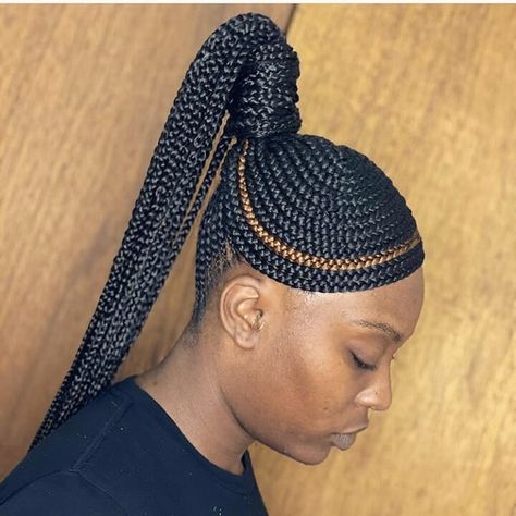 Hair | Fashion Directory on Instagram: “Swoop! #ponytailbraids #atlantabraider .Aspiring queens, @crownjourneys is waiting to  inspire, motivate and support you in your journey to…” Ponytail With A Swoop, Swoop Ponytail, Braid Ponytail, Camille Styles, Best B, Hair Fashion, Braided Ponytail, Hair Stylist, Braided Hairstyles