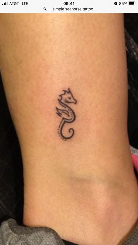 Seahorse tattoo Seahorse Finger Tattoo, Mini Seahorse Tattoo, Small Seahorse Tattoos For Women, Seahorse Tattoo Tiny, Small Florida Tattoo, Seahorse Tattoos For Women, Small Seahorse Tattoo, Sea Horse Tattoos, Seahorse Tattoos