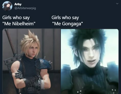 Final Fantasy Funny, Final Fantasy Cloud Strife, Final Fantasy Sephiroth, Zack Fair, Crisis Core, Final Fantasy Cloud, Final Fantasy Vi, Final Fantasy Xii, Advent Children